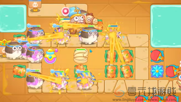 保卫萝卜4法老归来第二十关怎么过(图5) 保卫萝卜4法老归来第二十关怎么过(图5)