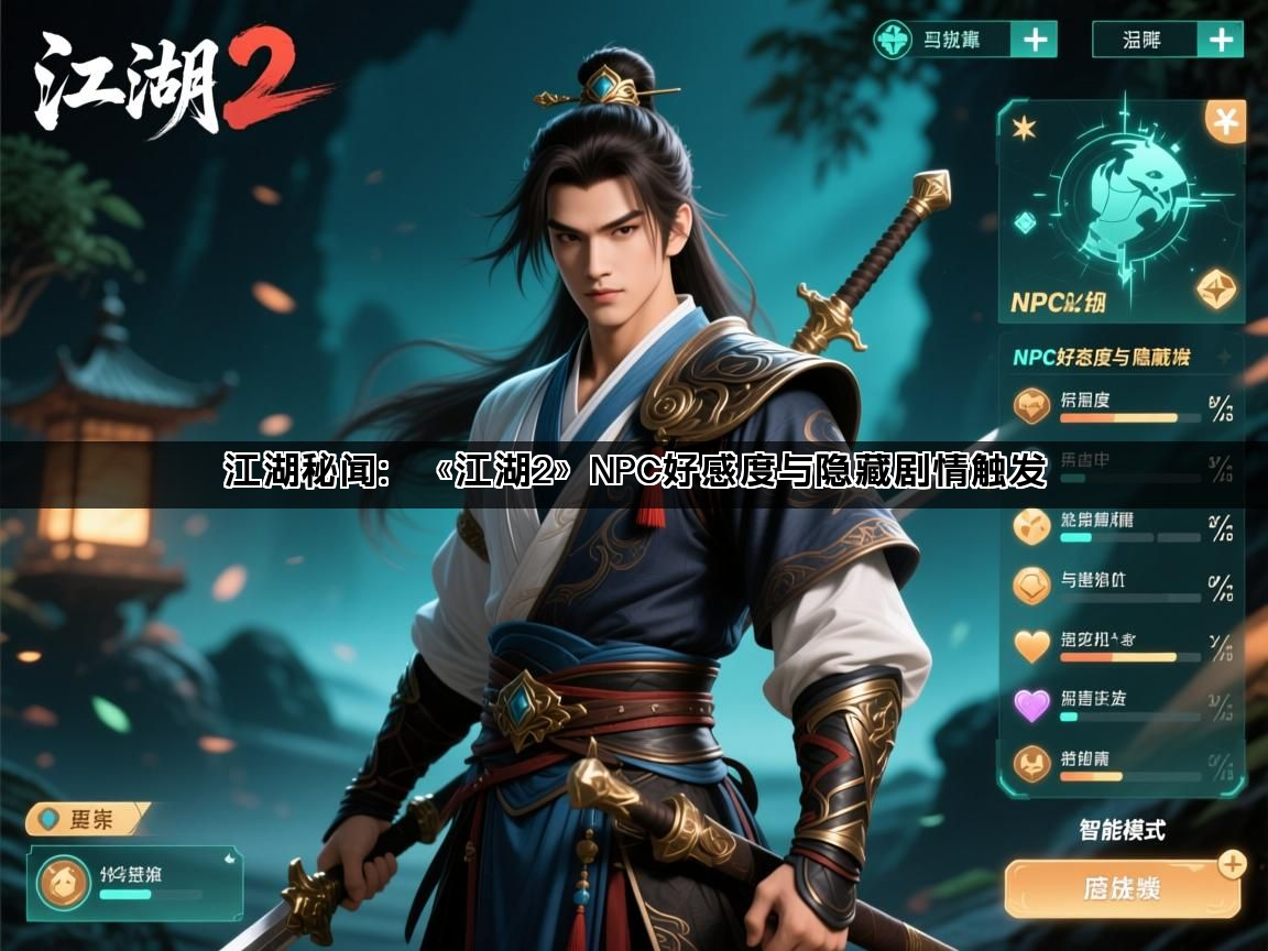 江湖秘闻：《江湖2》NPC好感度与隐藏剧情触发(图1)