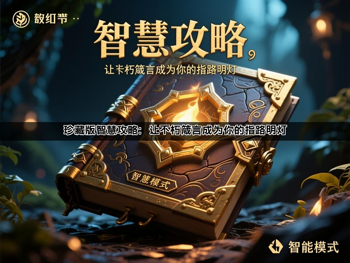 珍藏版智慧攻略：让不朽箴言成为你的指路明灯(图1)